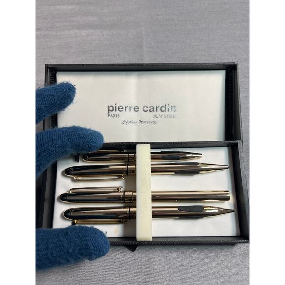 Pierre Cardin of Paris New York Ballpoint Pen Pencil Rollerball and Mini Pen Set - Picture 5 of 7